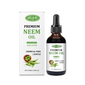 Yihe Neem Oil Care Essential Oil Nourishes Scalp Skin Neem Oil Massage Oil (Option: 2pcs)