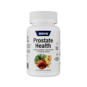 BSYS Prostate Health Capsules Urinary & Bladder Wellness Support  Anti-Inflammatory Balance  Antioxidant Protection  Immune Health Aid  Men's Pro (Option: One bottle)